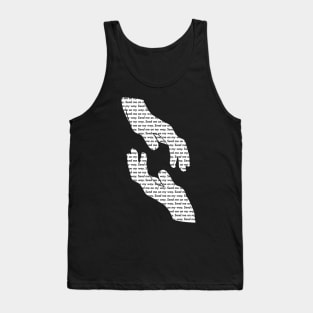 Send Me On My Way dual hands (White) Tank Top